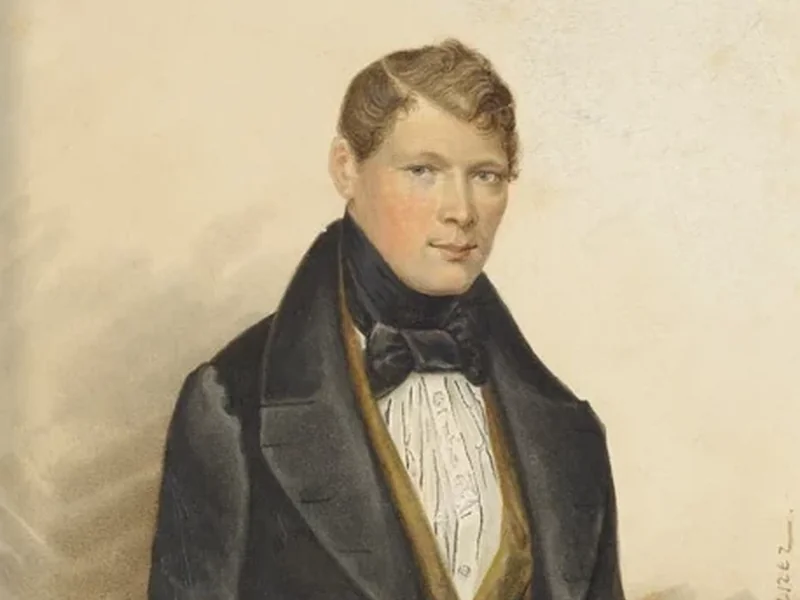 1809-Johann Conrad Dorner - Autoritratto